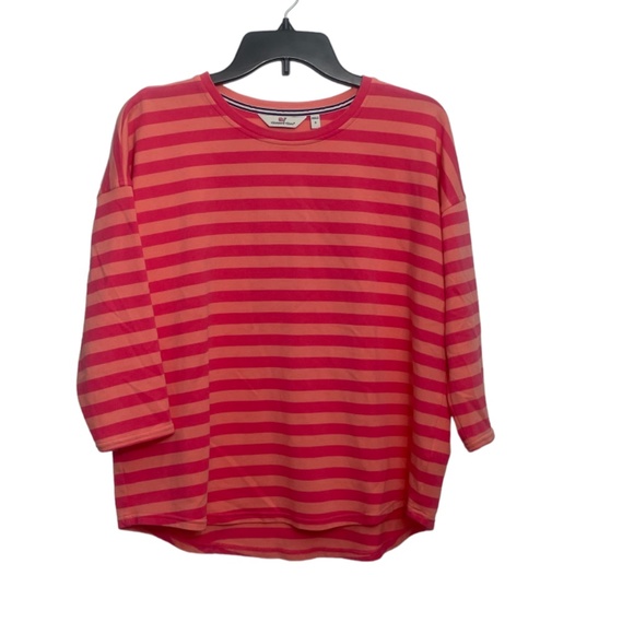 Vineyard Vines Small‎ Striped 3/4 sleeve Top - Picture 5 of 7